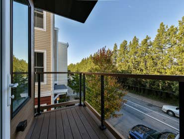 Photos by Urbanity Homes #1 Maverick St Boston MA
The Maverick Street condos are a study in materials. Simple geometries are given interest with contra