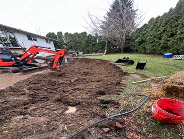 Excavation work