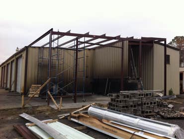 Truck wash addition to Caterpi