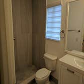 Bathroom Remodel Bathroom remodeling with certified Green tiles and high efficient toilets and plumbing fixtures.