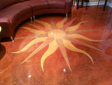 Designer Concrete Floor