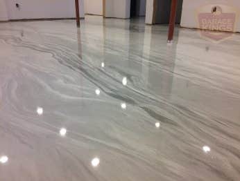 Metallic Marble Floors