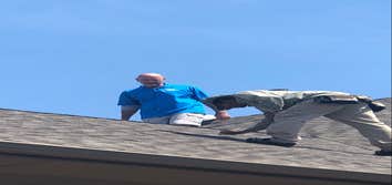 Photos by Db3 Roofing #1 Complete roof replacement, new gutters and staining of wood fence. Home owner reference available.