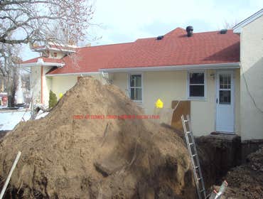 Already done excavating