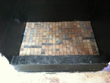 New Shower Floor