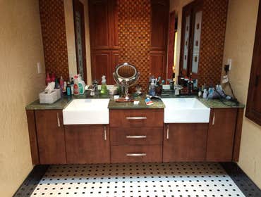 Cabinet re-finish @Repair