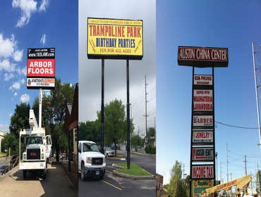 Store Front Signs We manufacture all our signs here in Austin,Tx.