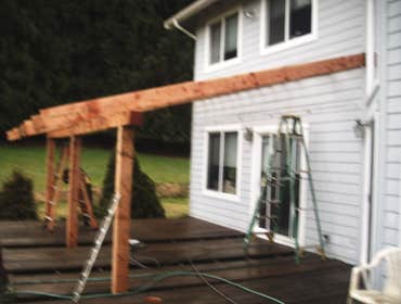 ADDITION - NEW DECK AWNING