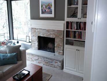 Los Gatos Fireplace after