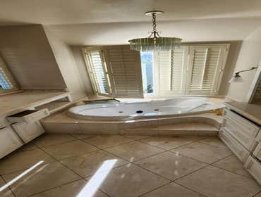 Photos by Ea Home Builders #7 MAster bathroom, marble shower , free standing tub