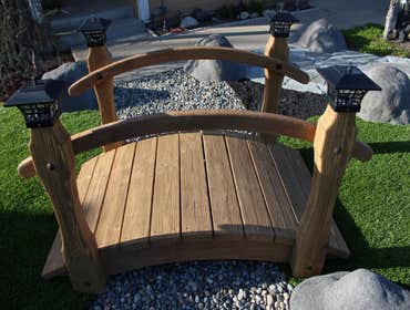 Custom hand made bridge