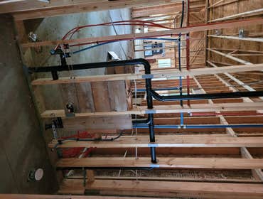 Photos by Top of the West Plumbing #2 5 bathroom, 2 kitchen, 2 laundry rooms. Hydronic floor heating throughout.
