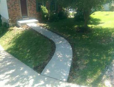 Sidewalk & Front Porch