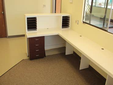Reception desk