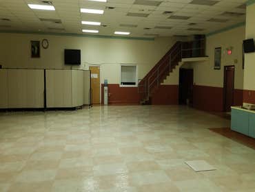 Church Tiling Project Before & After 3800 square feet Paterson new Jersey church tiling project with 24X24 porcelain tiles with Marble desig.