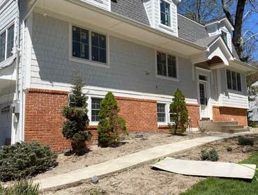 Photos by Northeast Eco Blasting #18 Paramus NJ, brick paint removal