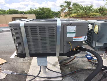 New Condenser Rooftop Install