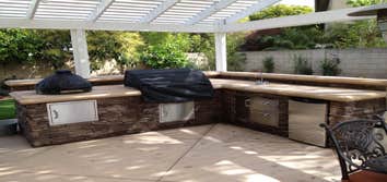 Orange county BBQ Here's a BBQ we installed in Fountain Valley Orange County. www.trulandscape.com