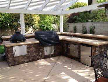 Orange county BBQ Here's a BBQ we installed in Fountain Valley Orange County. www.trulandscape.com