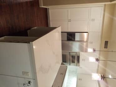 Kitchen remodeling Complete kitchen remodeling
Include tile installation backsplash countertop kitchen cabinet and upgrade electrical and the plu