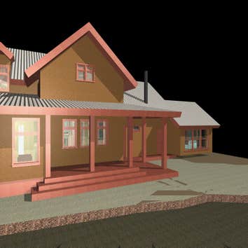 Montana addition to guest house in montana, add 3,000 sq foot, including master bed room, living room, garage, bunk room