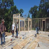 Framing Beginning 1st floor framing work