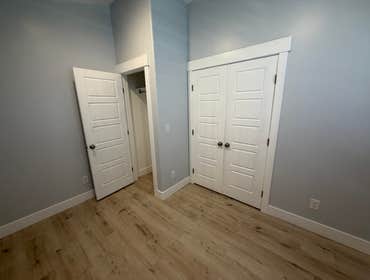 New bedroom added to a home space