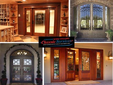 Custom Wine Cellar Doors Austin
