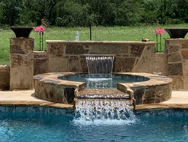 Photos by Wright Custom Pools and Masonry #1