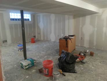 Drywall finishing