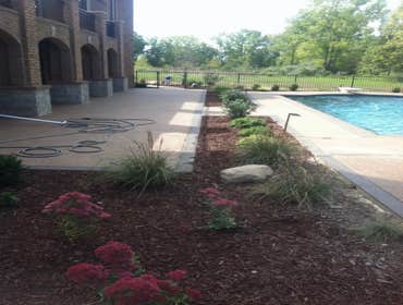 Exposed Aggregate Pool Decks photo, by Potoroka Concrete