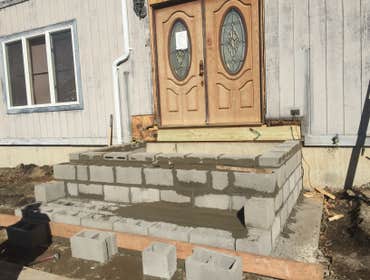 Satisfied Home Improvement Team Work