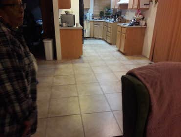 Kitchen Flooring & Cabinet Refinish