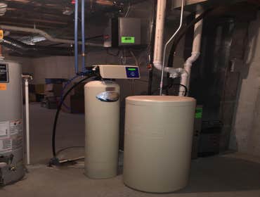 Residential softener/ drinking system
