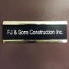 FJ and Sons Construction Inc logo