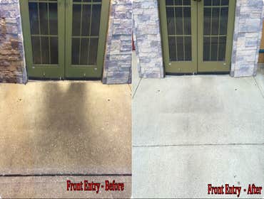 pressure washing