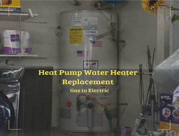 Gas to Electric Heat Pump Water Heater Conversion