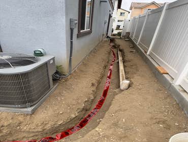 Trench Rough in