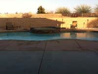 Freform Pool and Waterfall Spa