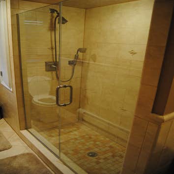 Bathroom Remodel - North Bergen This was a complete bathroom remodel. The previous bathroom was the original from when the house was built in 1985. D