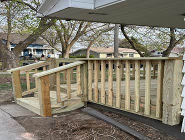Photos by Grace Remodels & Construction #8 Demolition of an old deck and rebuilt a new beauty!
