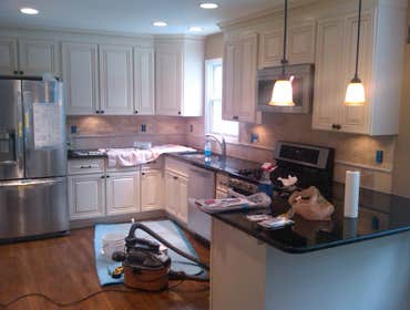 Project photos from Capri Builders LLC Kitchen Remodel