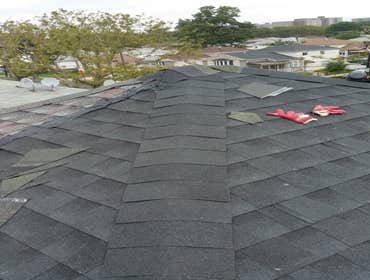 Installing Shingles Roof here we are installing new shingle roof for area approx 950 sq feet.job was done in one day.