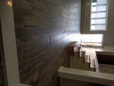 Natural Stone & Porcelain Tile Floor