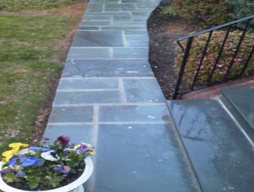 Flagstone Walkway
