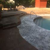 Paver pool patio