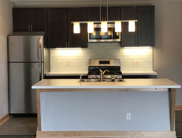 Photos from TGC Remodeling Pool room convert to three one bedroom apartments. Job - convert former pool room in basement of apartment building to three