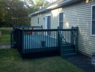 Decks, repairs, stains, paints