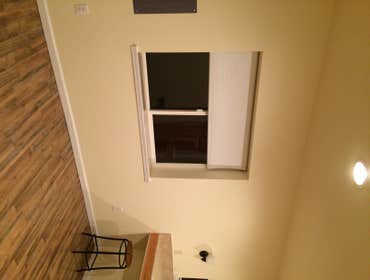 Studio apartment This is a studio apartment I did .
All work accept plumbing , and electrical was done by me .