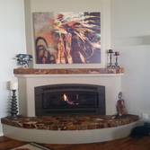 Indoor gas Fireplaces
